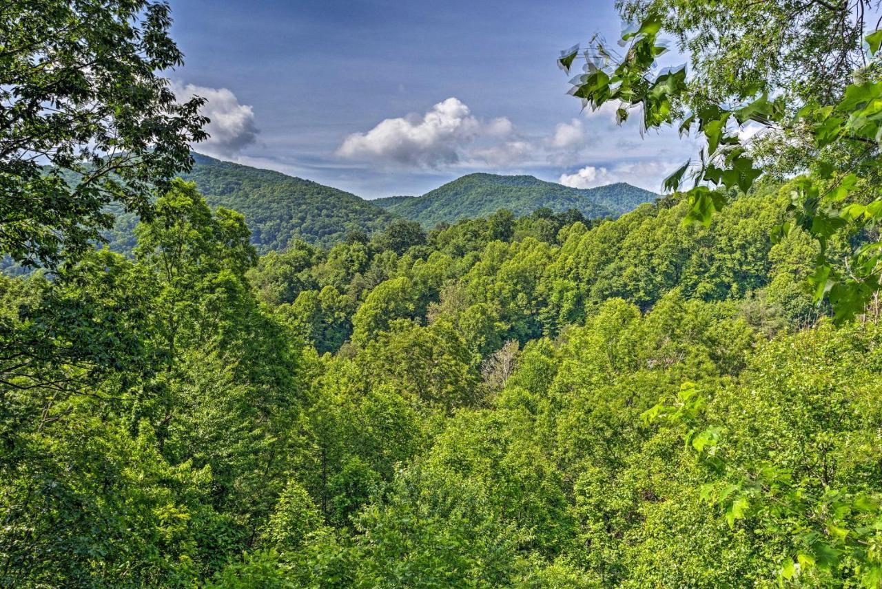 Mountain-View Maggie Valley House With Spacious Deck Zewnętrze zdjęcie