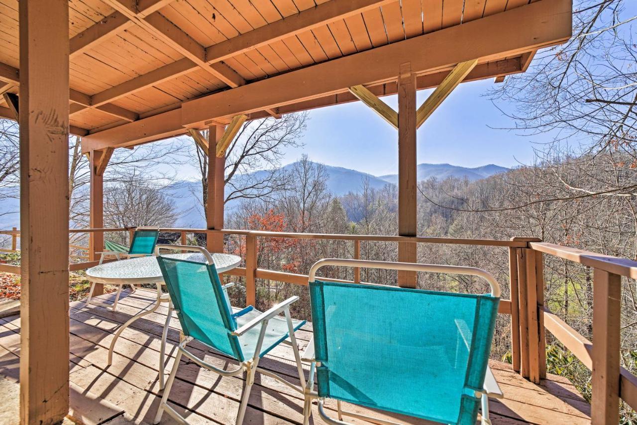 Mountain-View Maggie Valley House With Spacious Deck Zewnętrze zdjęcie