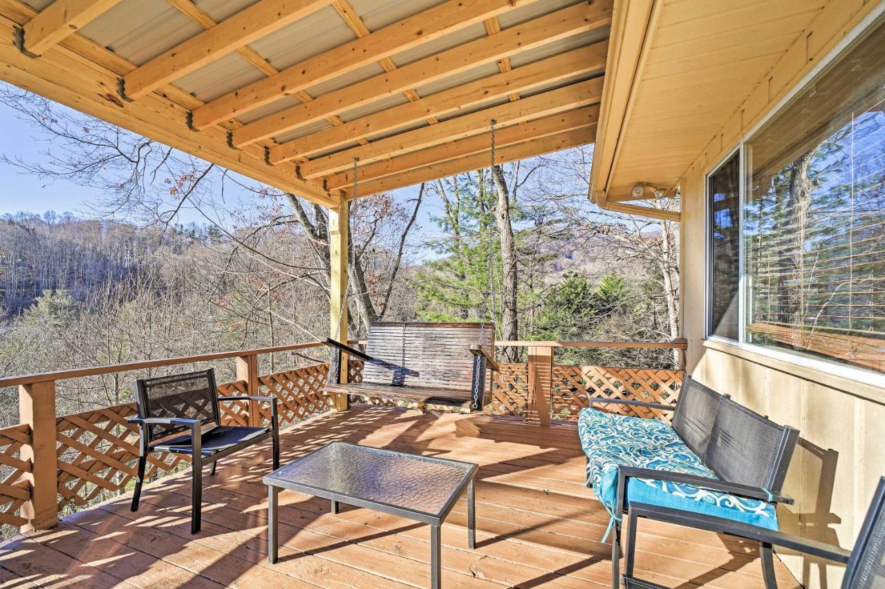 Mountain-View Maggie Valley House With Spacious Deck Zewnętrze zdjęcie