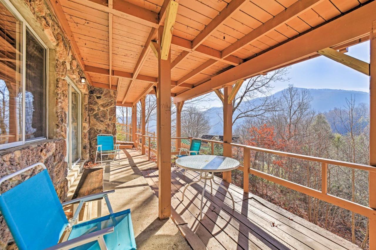 Mountain-View Maggie Valley House With Spacious Deck Zewnętrze zdjęcie